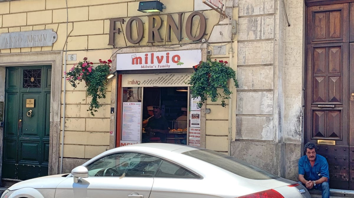 Milvio Forno_Cavour_Rome_what to eat in Rome