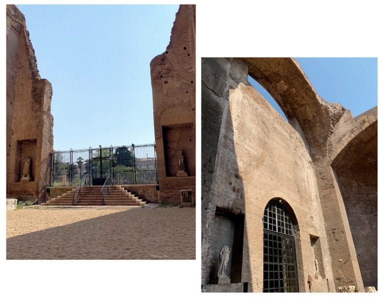 the terme heritage inside the museum