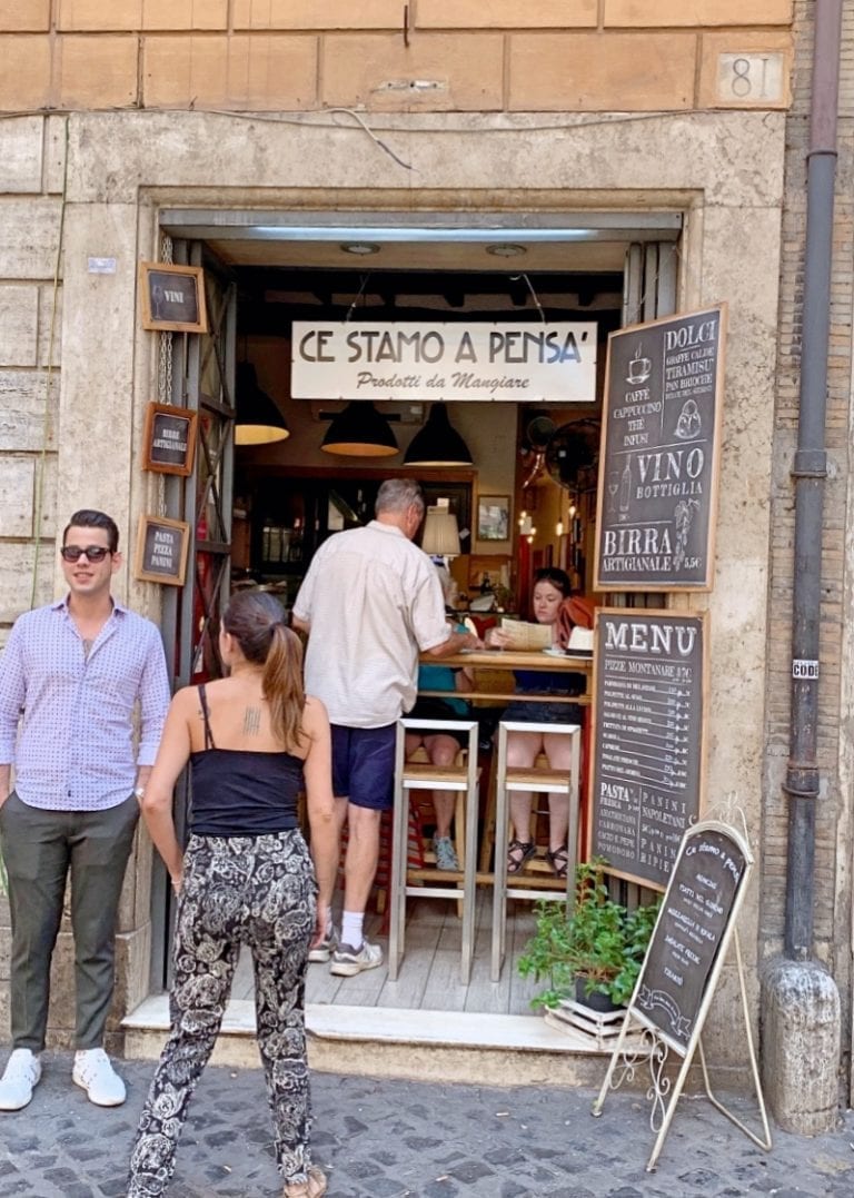 Ce Stamo A Pensare Neapolitan street food in Rome