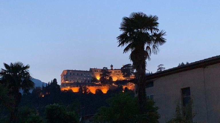 castel brando in treviso region in italy is a 2000 years old medieval castle hotel