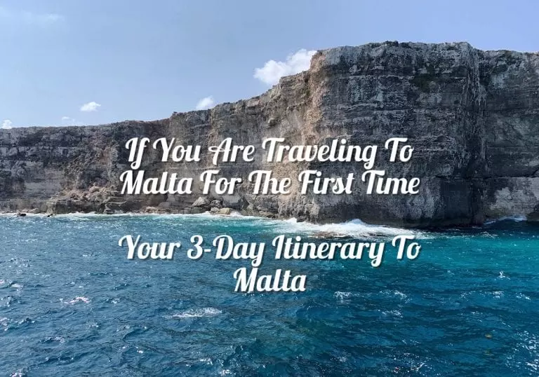 3 Day Malta Itinerary_If You Are Traveling To Malta For The First Time