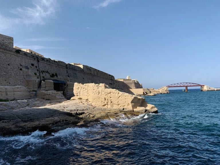 St.Elmo Breakwater and Lighthouse view from a hidden staircase