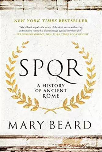 SPQR by mary beard is a book about rome history