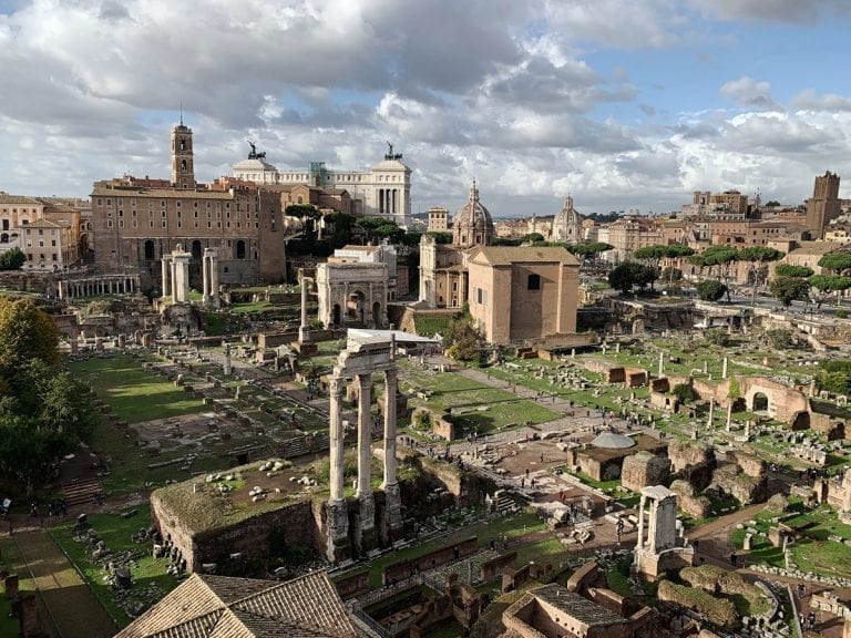 Roman Forum from palatine