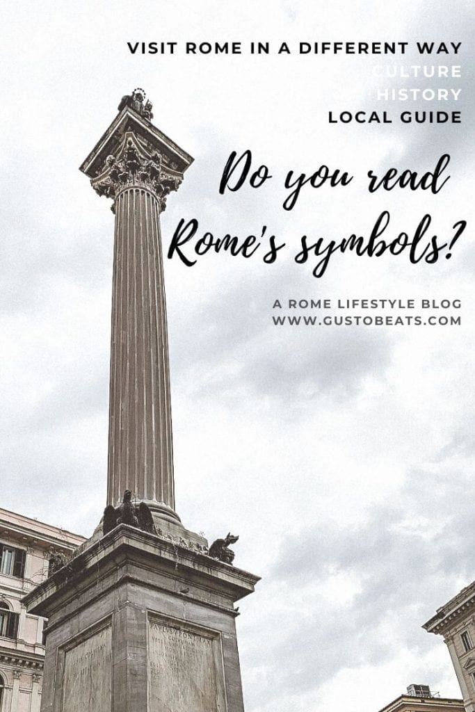 Rome guide and culture talk_Do you know Rome's symbols_pinterest pin image