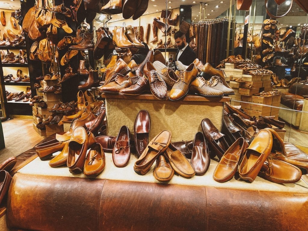 Boutique shoes I love for a Florence shopping trip_rive gauche florence
