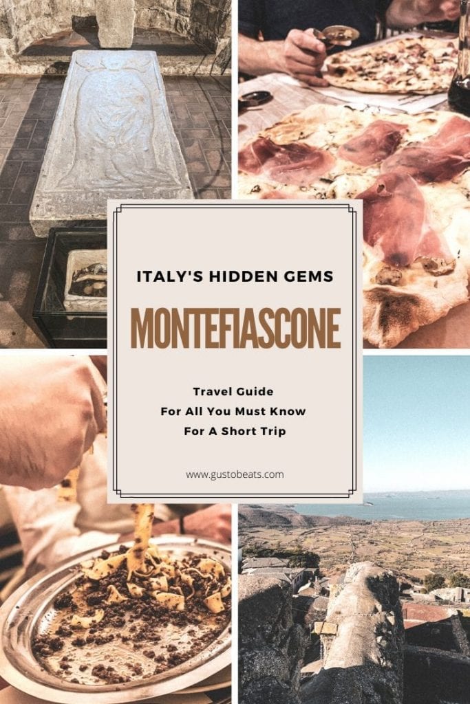 You can pin this picture to share in Pinterest to read later my Montefiascone travel guide