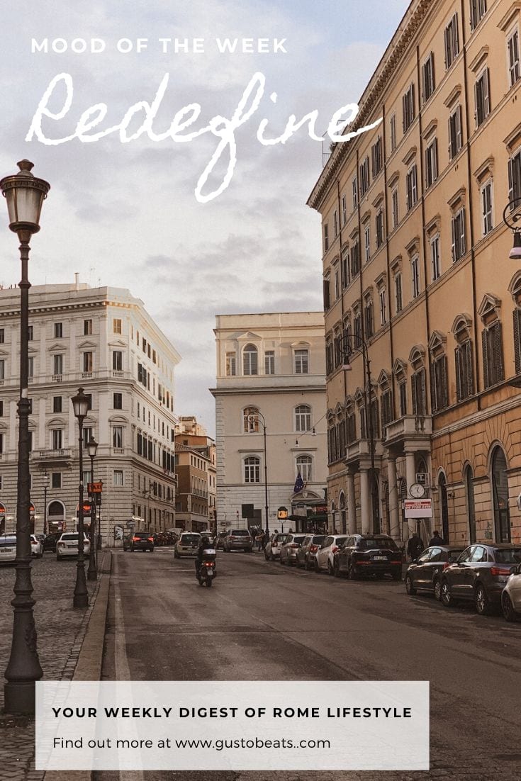 a pinterest friendly image for my new weekly note about redefining my lifestyle and blog
