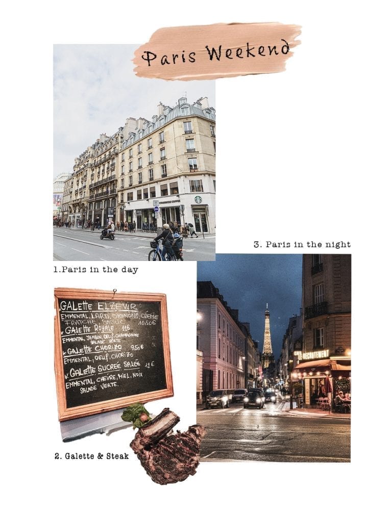 a little clips of the best memories of our paris weekend trip in last week