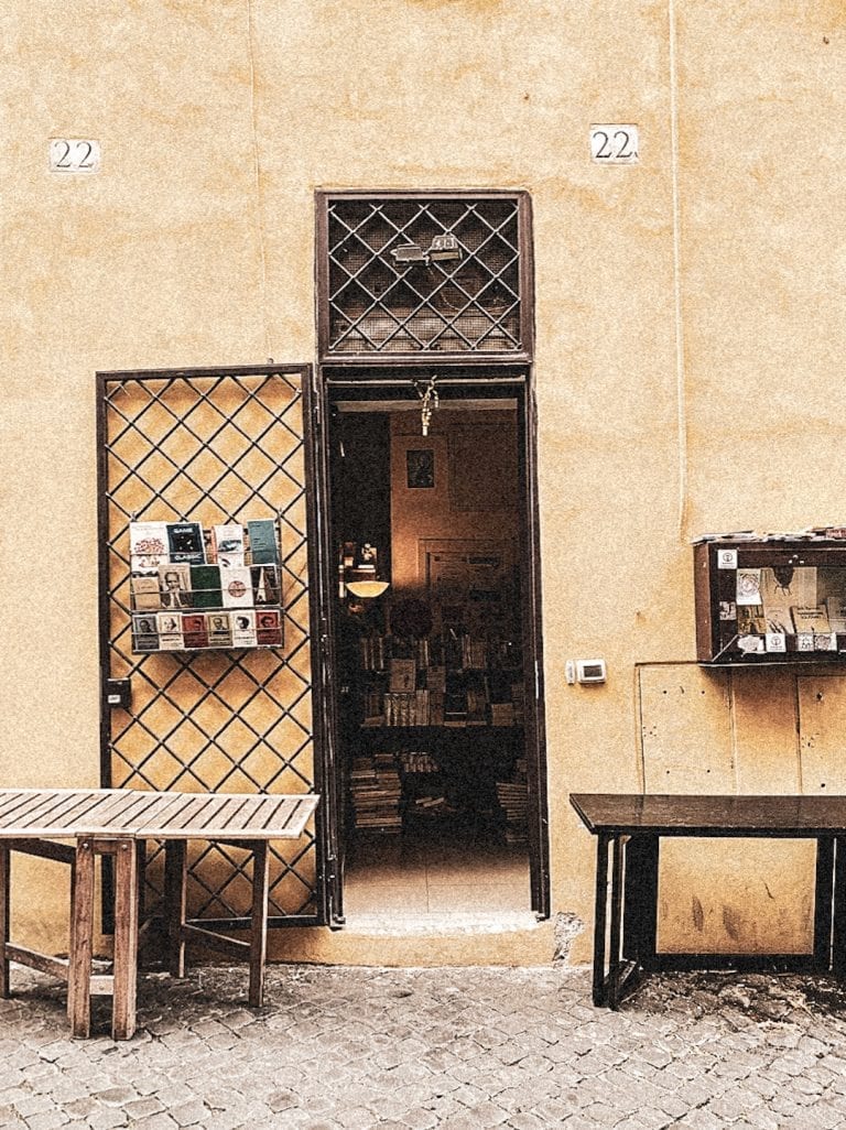 independent bookshop libri necessari in cavour neighborhood in rome