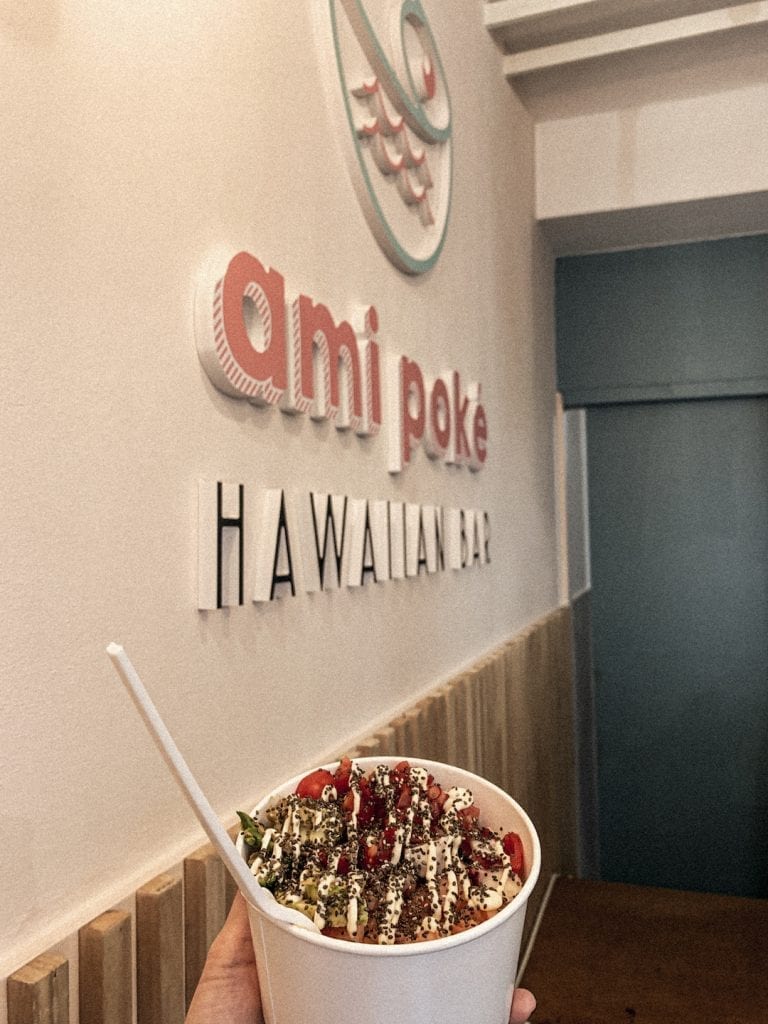 yummy hawaiian poke in monti rome