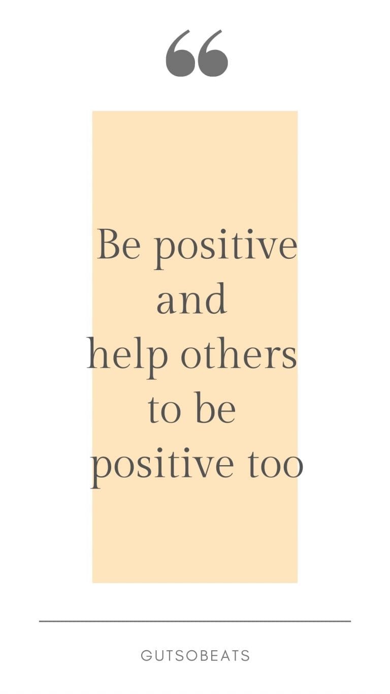 be positive and help each others are the most important thing to do in quarantine and social distance