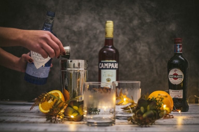 one of the most classic italian cocktails is negorni with only 3 ingredients campari vermouth and gin