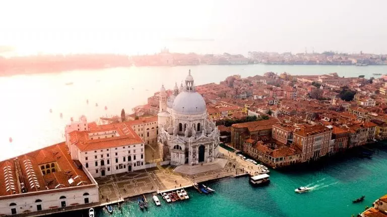 the beautiful water city venice in italy