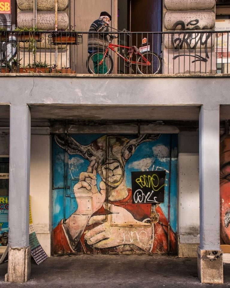 hidden graffiti near Roma Termini