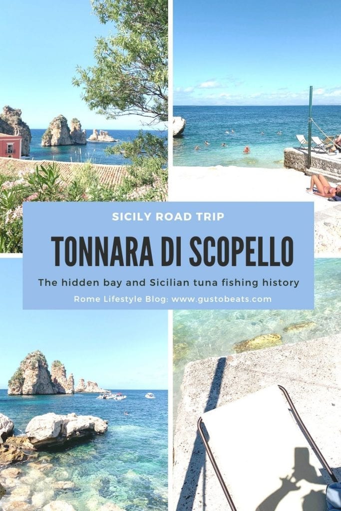 gustobeats blog post about tonnara di scopello the place in sicily which is more than just instagrammable