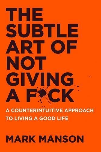 gustobeats book club for self development subtle art of not giving a fuck