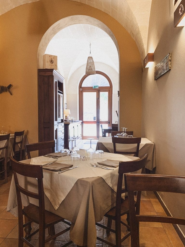 Salamerci restaurant in Trapani