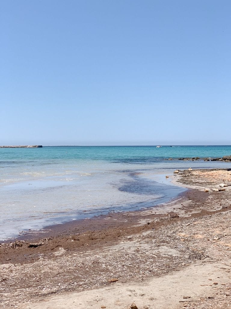 the best kept beach near Trapani has the finest sands and most beautiful seawater