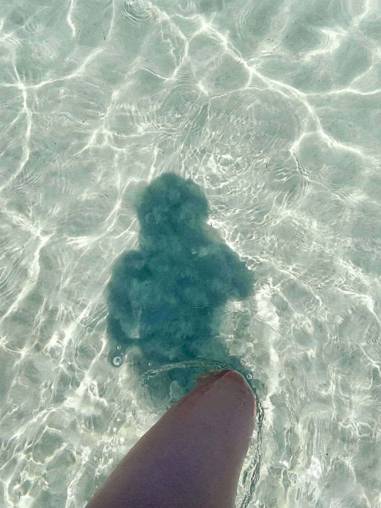 playing with water and sun notstop in our Sicily trip