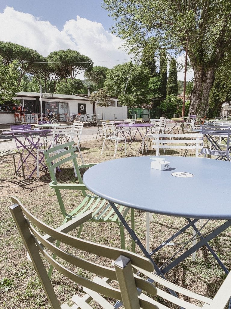 the best breakfast spot in Montefiascone on the Bolsena lake