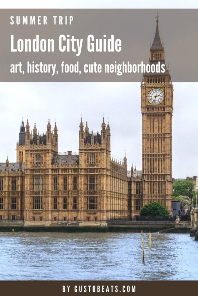 Mini London city guide with must-see London monuments, art, history, food and some cute neighborhoods to explore. This is made based on our second visit to London and during a post-covid period so I have specially added a few tips for your city visit.