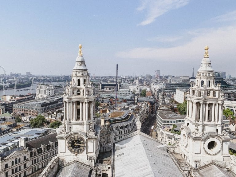 London from the top of St.Paul's Cathedral