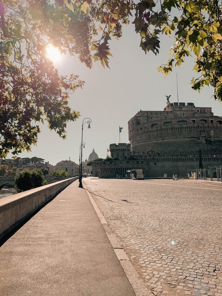 how italy feels through my eyes in a still-very-hot late afternoon in Rome