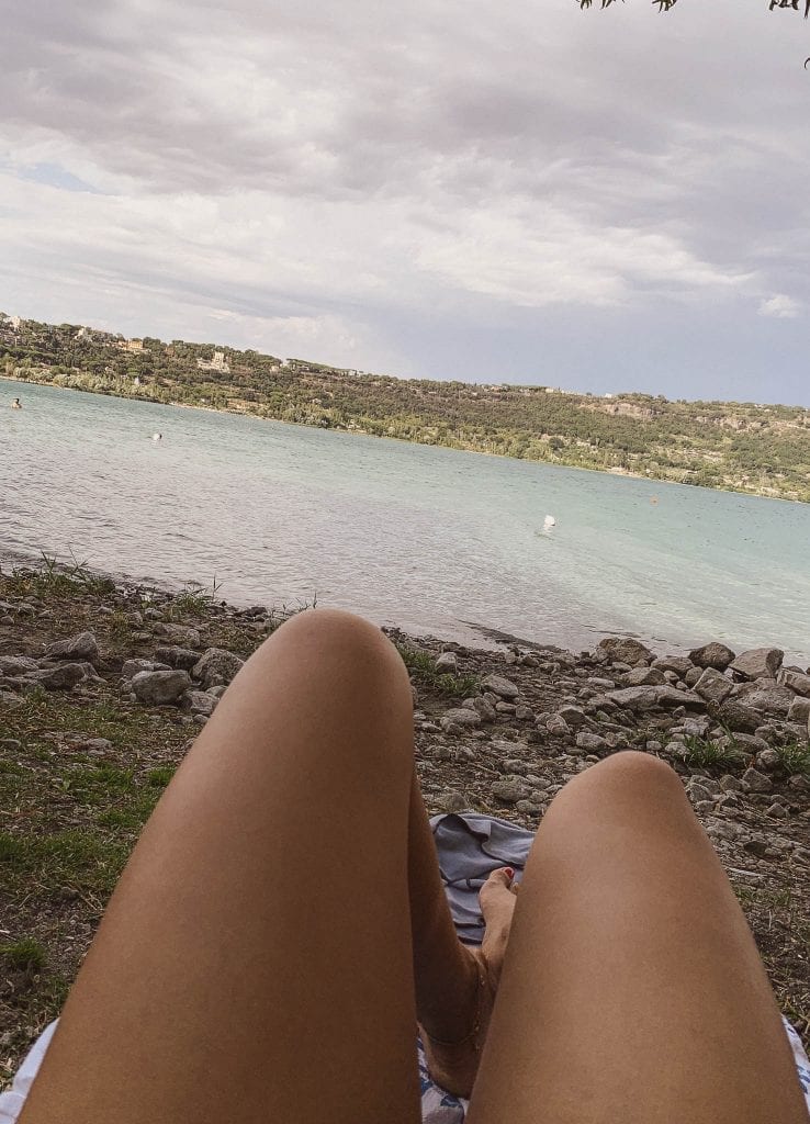 talking about lake day near Rome for how italy feels september edit