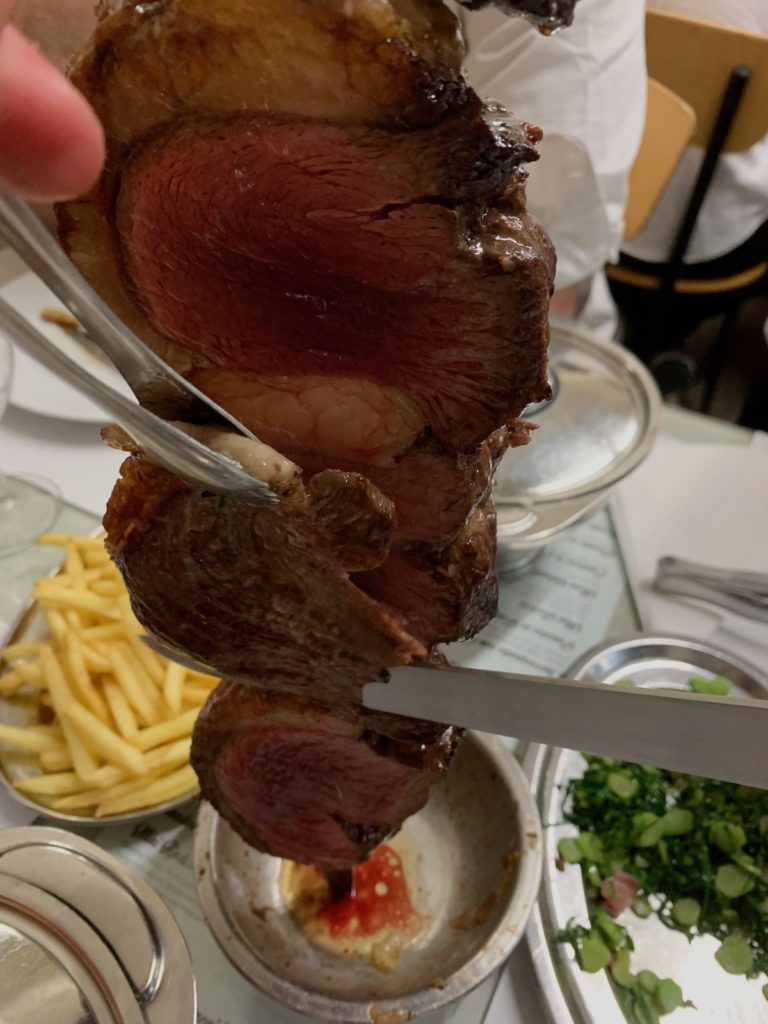 Cave da Picanha the Brazil style restaurant in Vila Real of Portugal