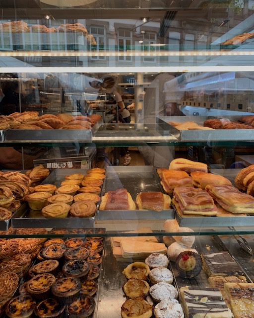 traditional pastry shop in Porto city center