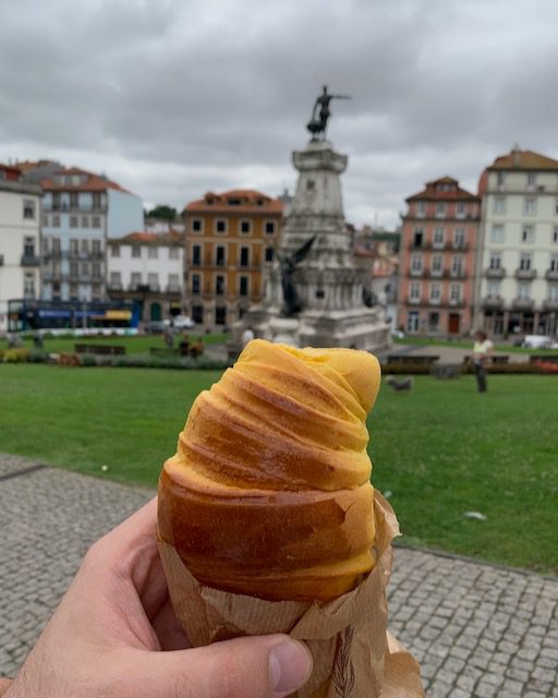 brioche like croissant in Porto
